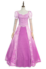 Tangled Prinzessin Rapunzel Kleid Lila Cosplay Kostüm Neu Version
