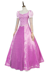 Tangled Prinzessin Rapunzel Kleid Lila Cosplay Kostüm Neu Version