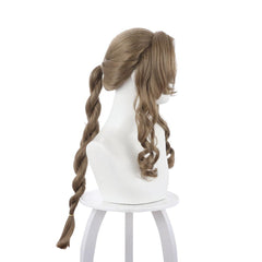 FF7 Final Fantasy Remake Aerith Gainsborough Perücke Cosplay Perücke