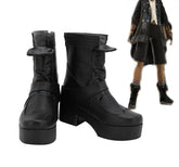 FINAL FANTASY XIV FF14 Schuhe Stiefel Cosplay Stiefel Schwarz