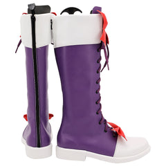 High-Rise Invasion Maid-fuku Kamen Stiefel Cosplay Schuhe