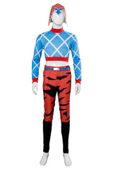 Jotaro Kujo JoJo's Bizarre Adventure Golden Wind Guido Mista Cosplay Kostüm Set