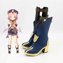 Diona Genshin Impact Diona Stiefel Cosplay Schuhe - cosplaycartde