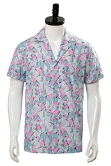 Stranger Things Chief Hopper Hemd Top Tee T-Shirt Kurzarm Cosplay Kostüm Druck