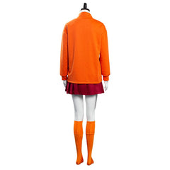 Scooby-Doo Velma Dinkley Cosplay Kostüm Halloween Karneval Kostüm