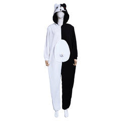 Monokuma und Monomi Schlafanzug Danganronpa Dangan Ronpa Cosplay Pajamas auch für Alltag
