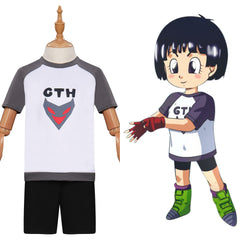 Kinder Dragon Ball Super: Super Hero Pan Cosplay Kostüm Halloween Karneval Outfits