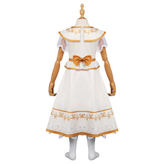 Kinder Encanto Mirabel Cosplay Kostüme Halloween Karneval Kleid