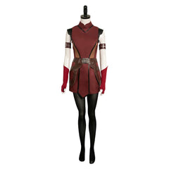 Ahsoka Ahsoka Tano rot Cosplay Kostüm Halloween Karneval Outfits