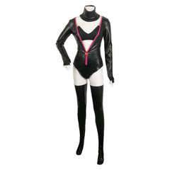 Angel Dust Hazbin Hotel Cosplay schwarz Kostüm Halloween Karneval Outfits