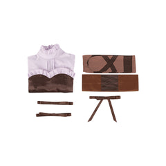 Anime Frieren Beyond Journey‘s End Linie Cosplay Kostüm Set