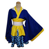 Anime One Piece Trafalgar D. Water Law Kimono Crossplay Lolita Kleid Halloween Karneval Outfits