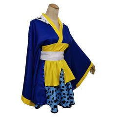 Anime One Piece Trafalgar D. Water Law Kimono Crossplay Lolita Kleid Halloween Karneval Outfits