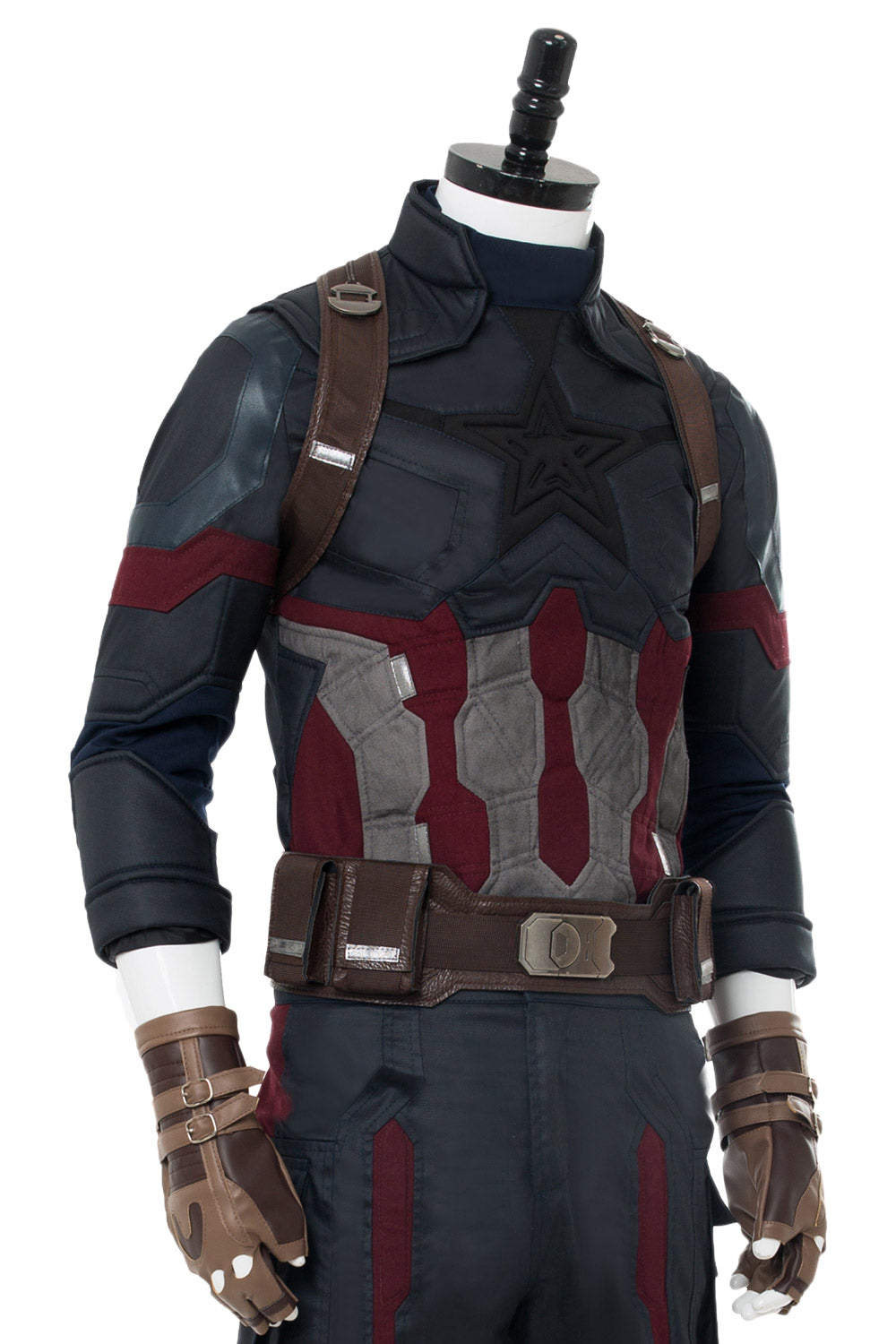 Avengers: Infinity War 2018 Captain America Steve Rogers Cosplay Kostüm Version 2
