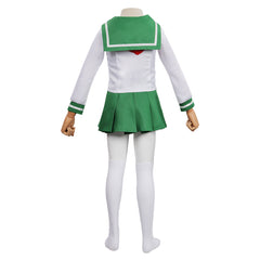 Kinder Inuyasha Higurashi Kagome Cosplay Kostüme Halloween Karneval Outfits