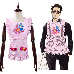 The Way of the Househusband Tatsu Rosa Schürze Cosplay Halloween Karneval Kostüm
