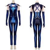 Mortal Kombat 11 Cosplay Kitana Kostüm Halloween Karneval Outfits