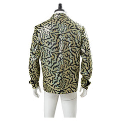 Tiger King Joe Exotic T-Shirt Hemd Cosplay Kostüm Halloween Karneval Kostüm Herren