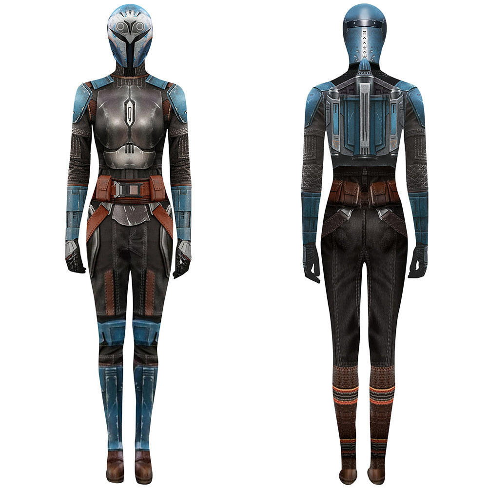 Bo-Katan Kryze Bodysuit Star Wars Cosplay Kostüm Halloween Karneval Outfits