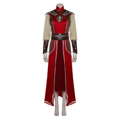 Baldur's Gate 3 Kalah Warlock Kostüm Set Cosplay Karneval Kostüm
