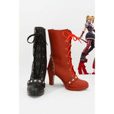 Batman Arkham Knight Harley Quinn Stiefel Cosplay Schuhe