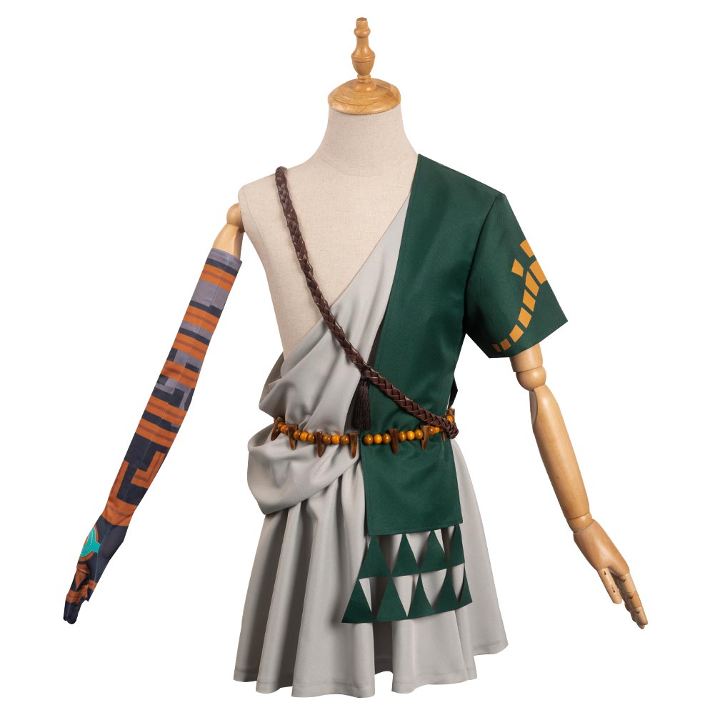 The Legend of Zelda: Tears of the Kingdom Link Kostüm Set Cosplay Halloween Karneval Outfits