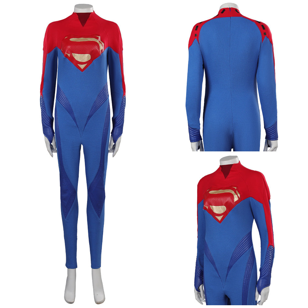 The Flash Supergirl Sasha Calle Jumpsuit Cosplay Kostüm Halloween Karneval Outfits
