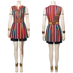 The Woman King Cosplay Nanisca Kostüm Halloween Karneval Outfits Version B