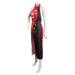 Resident Evil 4 Remake Ada Wong Cheongsam Cosplay Halloween Karneval Kostüm