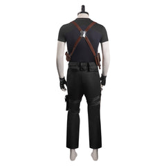 Leon S.Kennedy Resident Evil 4 Remake Cosplay Kostüm Halloween Karneval Outfits