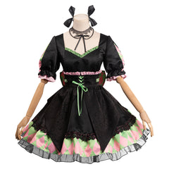 Demon Slayer Kanroji Mitsuri Lolitakleid Originelle Design Outfits Cossky®