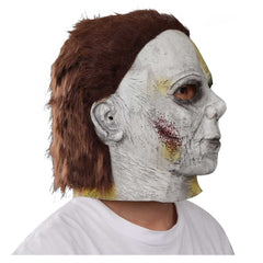 Halloween Michael Myers Mask Blood Scar Version Cosplay Latex Maske Helmet Halloween Party Requisiten