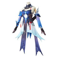 Honkai: Star Rail Jingliu Kostüm Set Cosplay Halloween Karneval Outfits