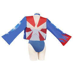 Doctor Strange in the Multiverse of Madness Miss America Cosplay Bademode Damen Sommer 3tlg. Originell Badeanzug