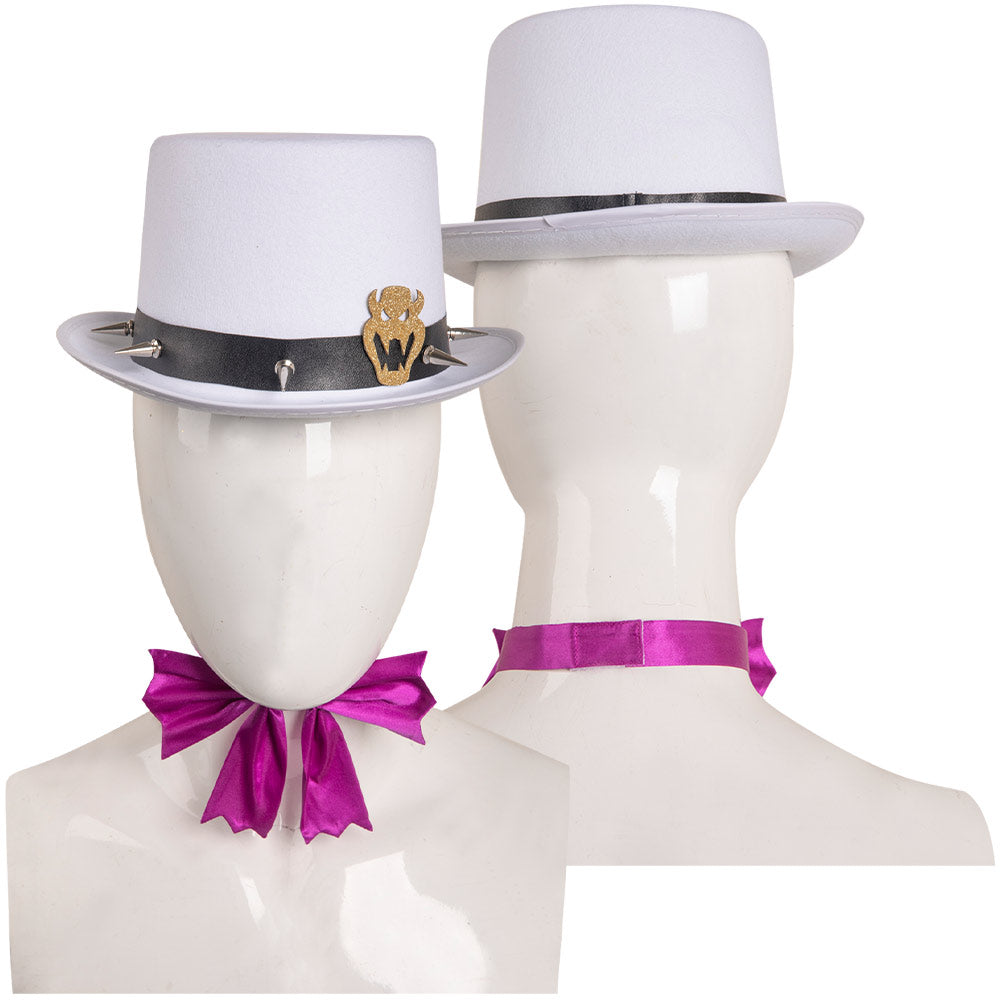 The Super Mario Bros. Movie Bowser Zylinder Cosplay Hut Halloween Mottoparty Requisite