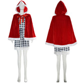 Cindy Damen Kostüm Cindy Lou Who Outfits Weihnachten Kleid