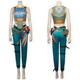 Valorant Raze Cosplay Kostüm Halloween Karneval Outfits