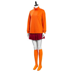 Scooby-Doo Velma Dinkley Cosplay Kostüm Halloween Karneval Kostüm