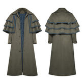 Good Omens 2 Aziraphale Cosplay Kostüm Outfits Halloween Karneval Mantel