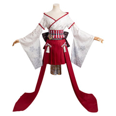Genshin Impact Yae Miko Cosplay Kostüm Outfits Halloween Karneval Kimono