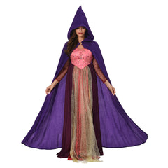 Hocus Pocus 2 Sarah Sanderson Kapuze Outfits Halloween Karneval Umhang