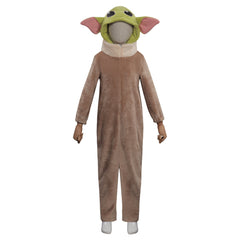 Kinder The Mandalorian Baby Yoda Cosplay Kostüme Outfits Halloween Karneval Jumpsuit