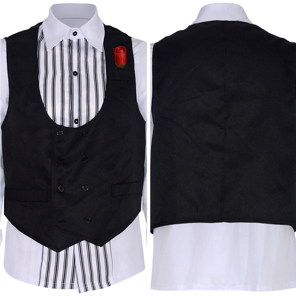 Die Tribute Von Panem: The Ballad Of Songbirds And Snakes Coriolanus Snow Shirt+Vest Cosplay Kostüm