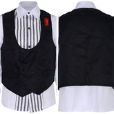 Die Tribute Von Panem: The Ballad Of Songbirds And Snakes Coriolanus Snow Shirt+Vest Cosplay Kostüm