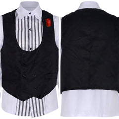 Die Tribute Von Panem: The Ballad Of Songbirds And Snakes Coriolanus Snow Shirt+Vest Cosplay Kostüm