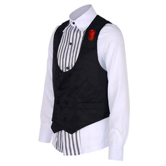 Die Tribute Von Panem: The Ballad Of Songbirds And Snakes Coriolanus Snow Shirt+Vest Cosplay Kostüm