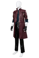 DMC5 Devil May Cry V Dante Aged Cosplay Kostüm Mantel Rot