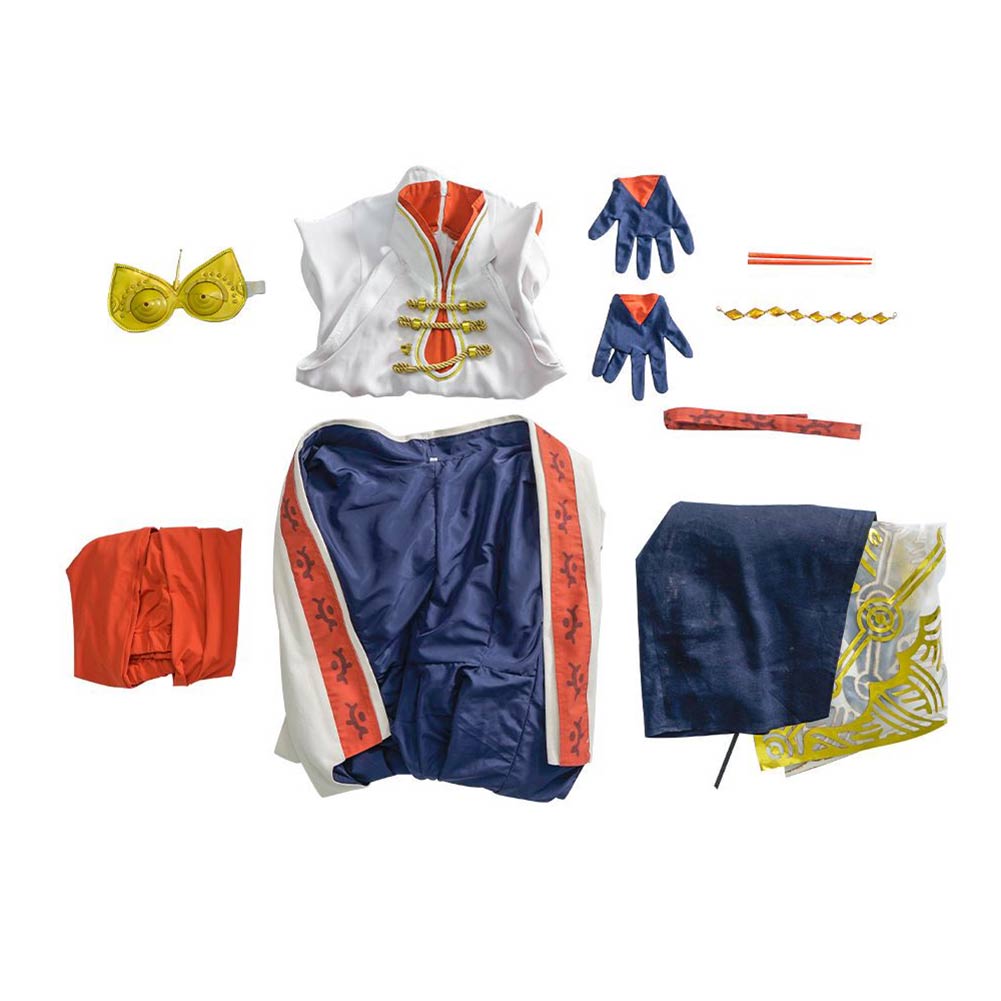 The Legend of Zelda Purah Kostüm Set Cosplay Halloween Karneval Outfits
