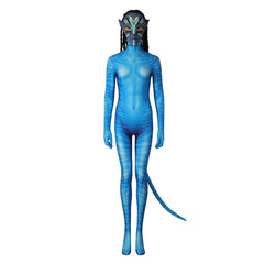 Neytiri Cosplay Avatar: The Way of Water Kostüm Halloween Karneval Jumpsuit