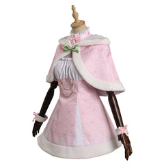 Blade of Demon Destruction Schwester Weihnachtskleid Cosplay Weihnachten Kostüm Originell Kleid